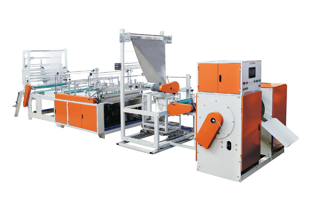 Automatic Rolling Draw Tape Bag Making Machine